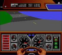 une photo d'Ã©cran de Race Drivin sur Nintendo Super Nes